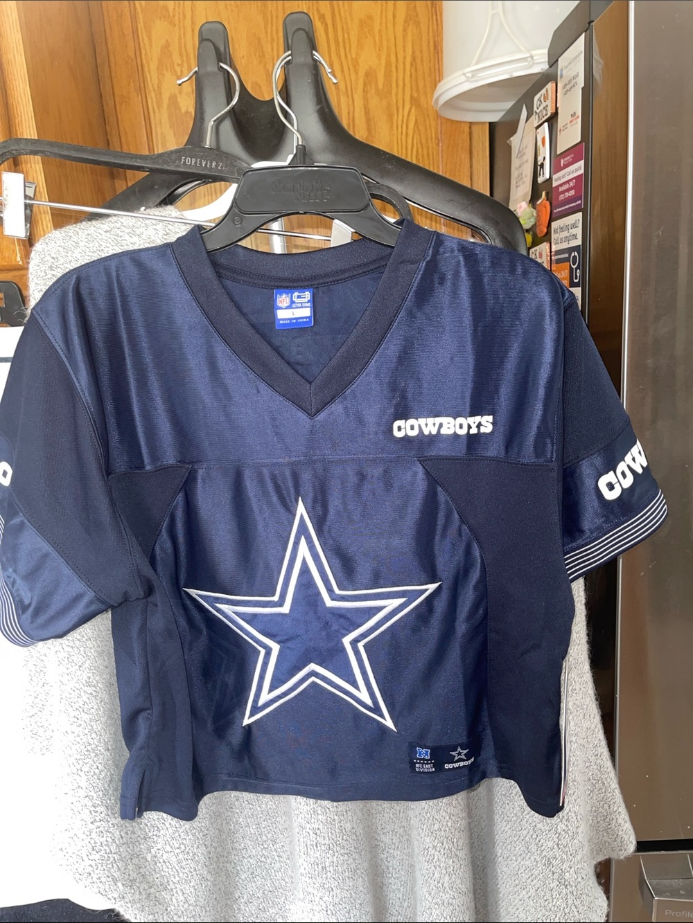 NFL Dallas Cowboys Navy Blue Ultra Game Large White Lettering